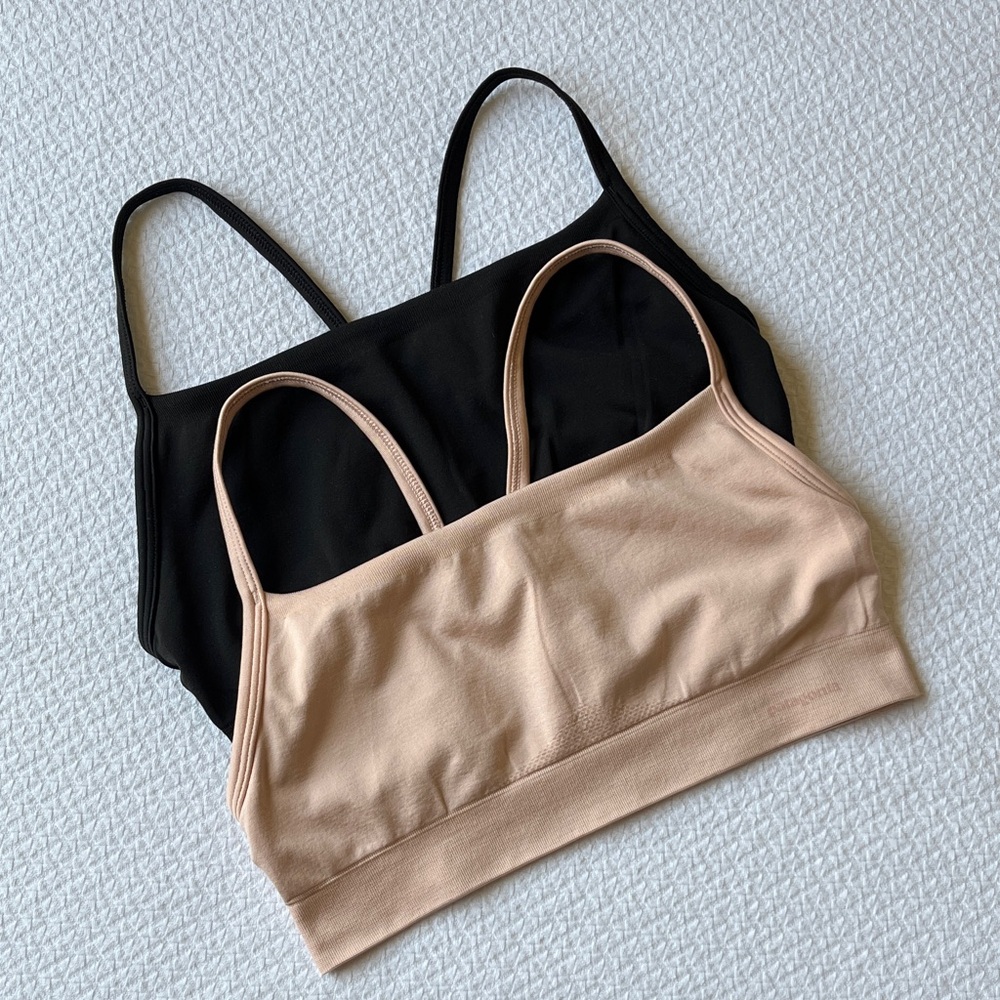 Patagonia Active Mesh Sports Bras (2) EUC
